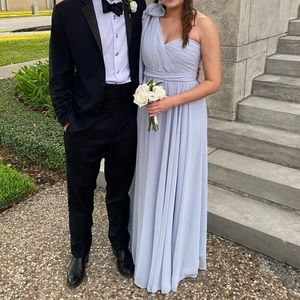 Jenny Yoo Mira Bridesmaid Dress in Whisper Blue